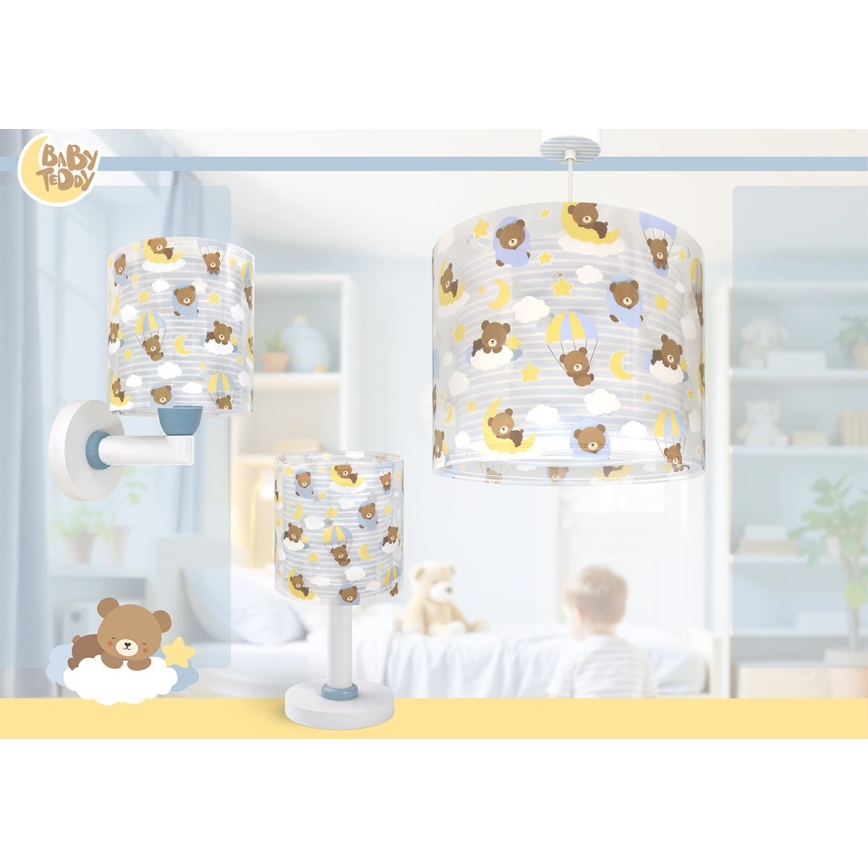 Dalber 41571T - LED Dětská lampička BABY TEDDY 1xG4/4W/230V modrá