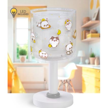 Dalber 41761E - LED Dětská lampička KAWAII FRIENDS 1xG4/4W/230V šedá