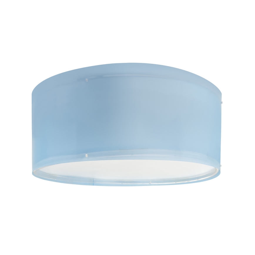 Dalber 42006T - Dětské stropní svítidlo COLOR LIGHT 2xE27/15W/230V modrá