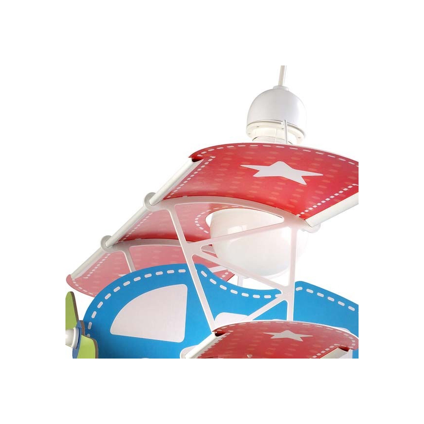 Dalber 54002 - Dětský lustr BABY PLANES 1xE27/60W/230V