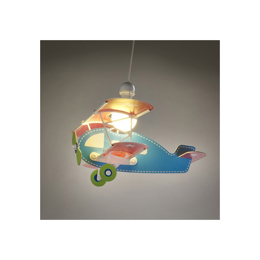Dalber 54002 - Dětský lustr BABY PLANES 1xE27/60W/230V