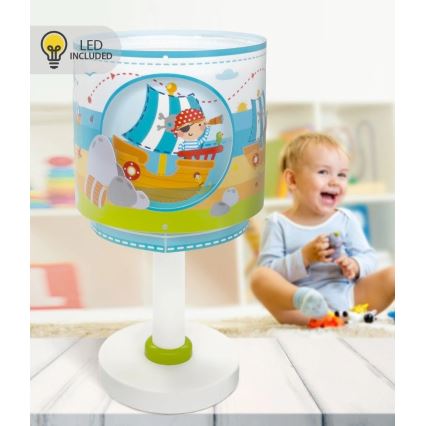 Dalber 60651N - LED Dětská lampička PIRATE ISLAND 1xG4/4W/230V pestrobarevná