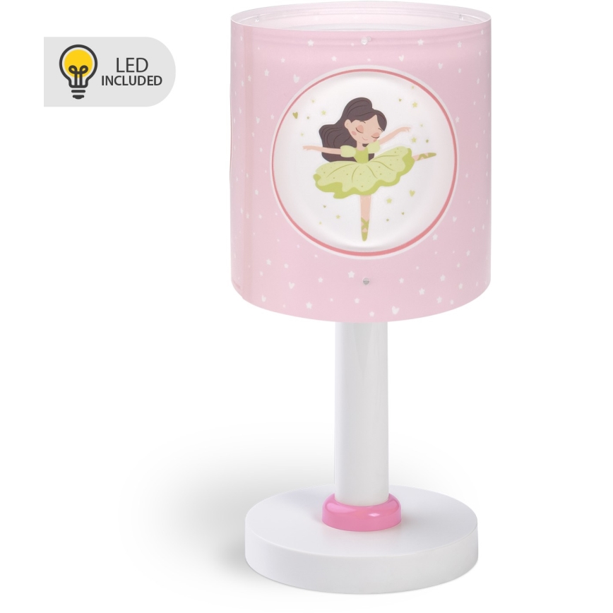 Dalber 60911 - LED Dětská lampička PRINCESS DANCE 1xG4/4W/230V růžová