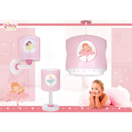 Dalber 60911 - LED Dětská lampička PRINCESS DANCE 1xG4/4W/230V růžová