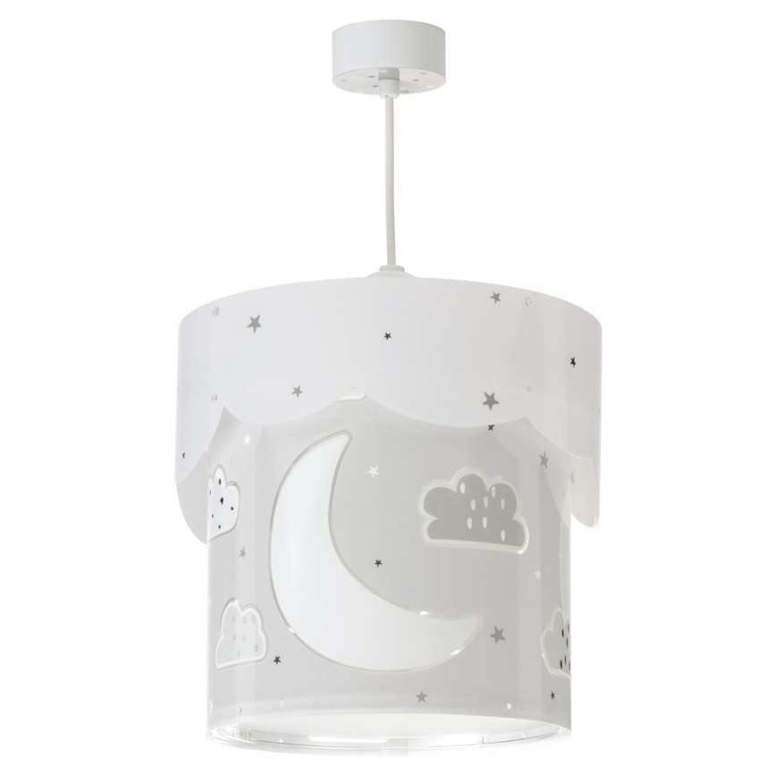 Dalber 61232E - Dětský lustr MOON 1xE27/60W/230V