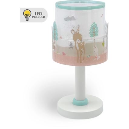 Dalber 61271N - LED Dětská lampička LOVING DEER 1xG4/4W/230V pestrobarevná