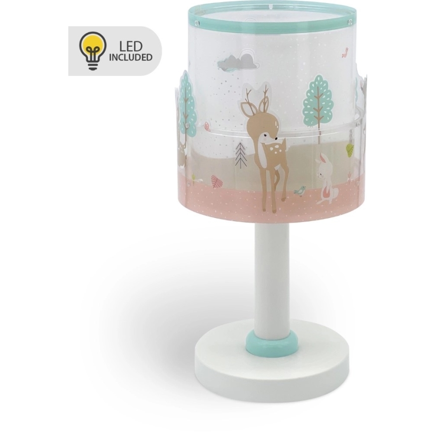 Dalber 61271N - LED Dětská lampička LOVING DEER 1xG4/4W/230V pestrobarevná