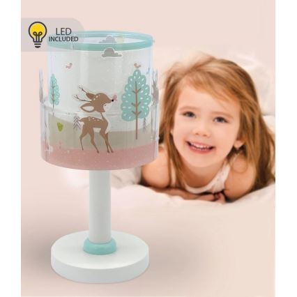 Dalber 61271N - LED Dětská lampička LOVING DEER 1xG4/4W/230V pestrobarevná