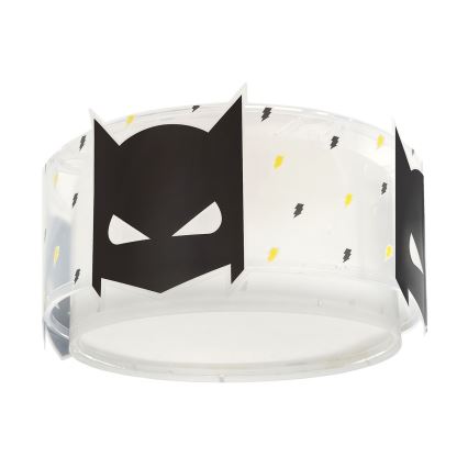 Dalber 61806 - Dětské stropní svítidlo DARK HERO 2xE27/15W/230V