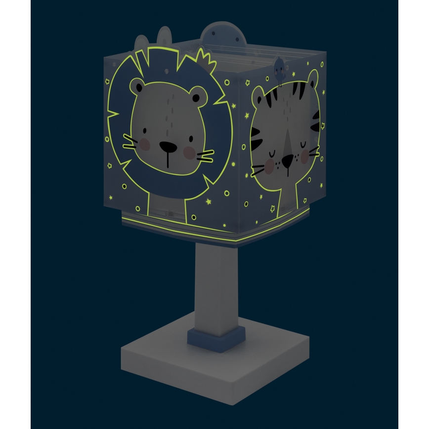 Dalber 63111NT - LED Dětská lampička BABY JUNGLE 1xG4/4W/230V modrá