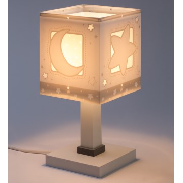 Dalber 63231NE - LED Dětská lampička MOONLIGHT 1xG4/4W/230V šedá
