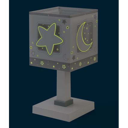 Dalber 63231NE - LED Dětská lampička MOONLIGHT 1xG4/4W/230V šedá