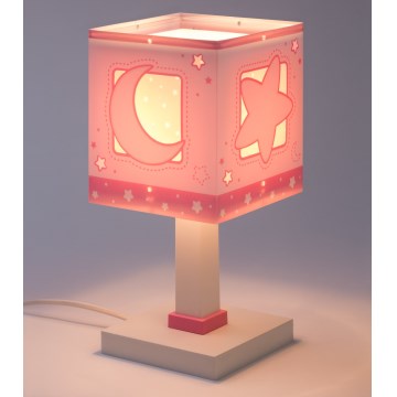 Dalber 63231NS - LED Dětská lampička MOONLIGHT 1xG4/4W/230V růžová