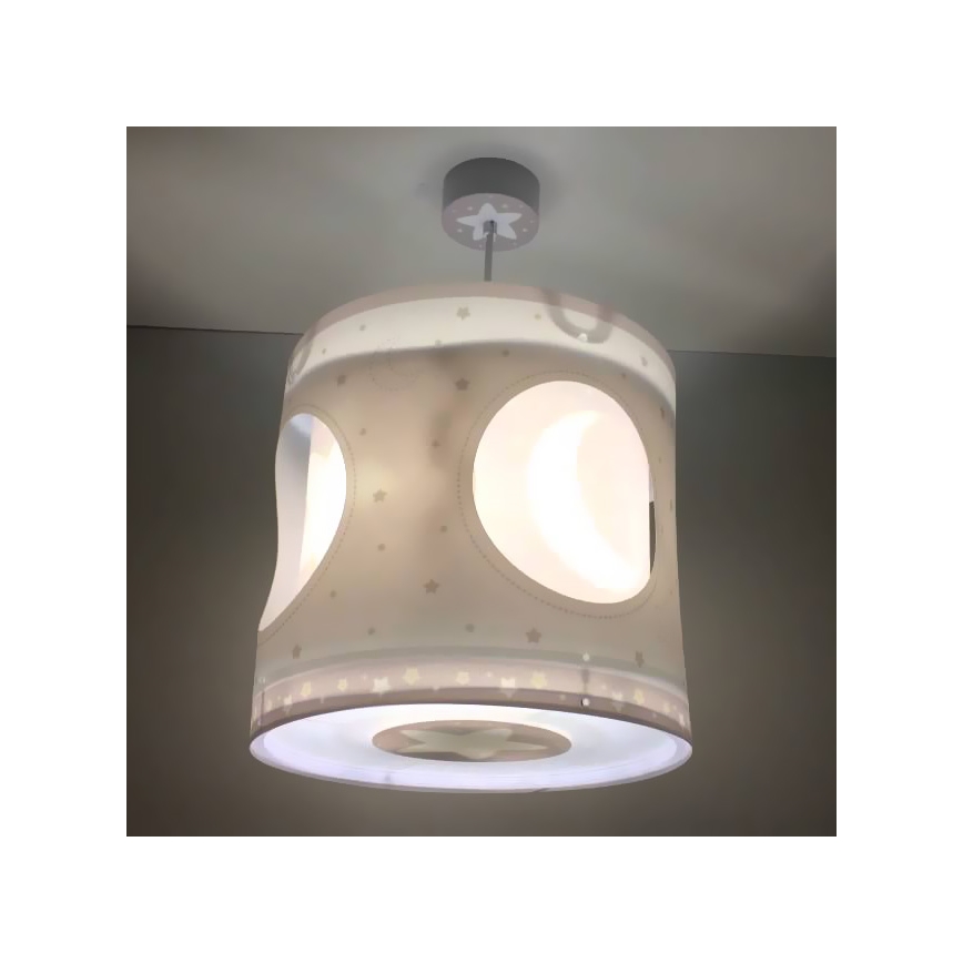 Dalber 63234E - Dětský lustr MOON LIGHT 1xE27/60W/230V