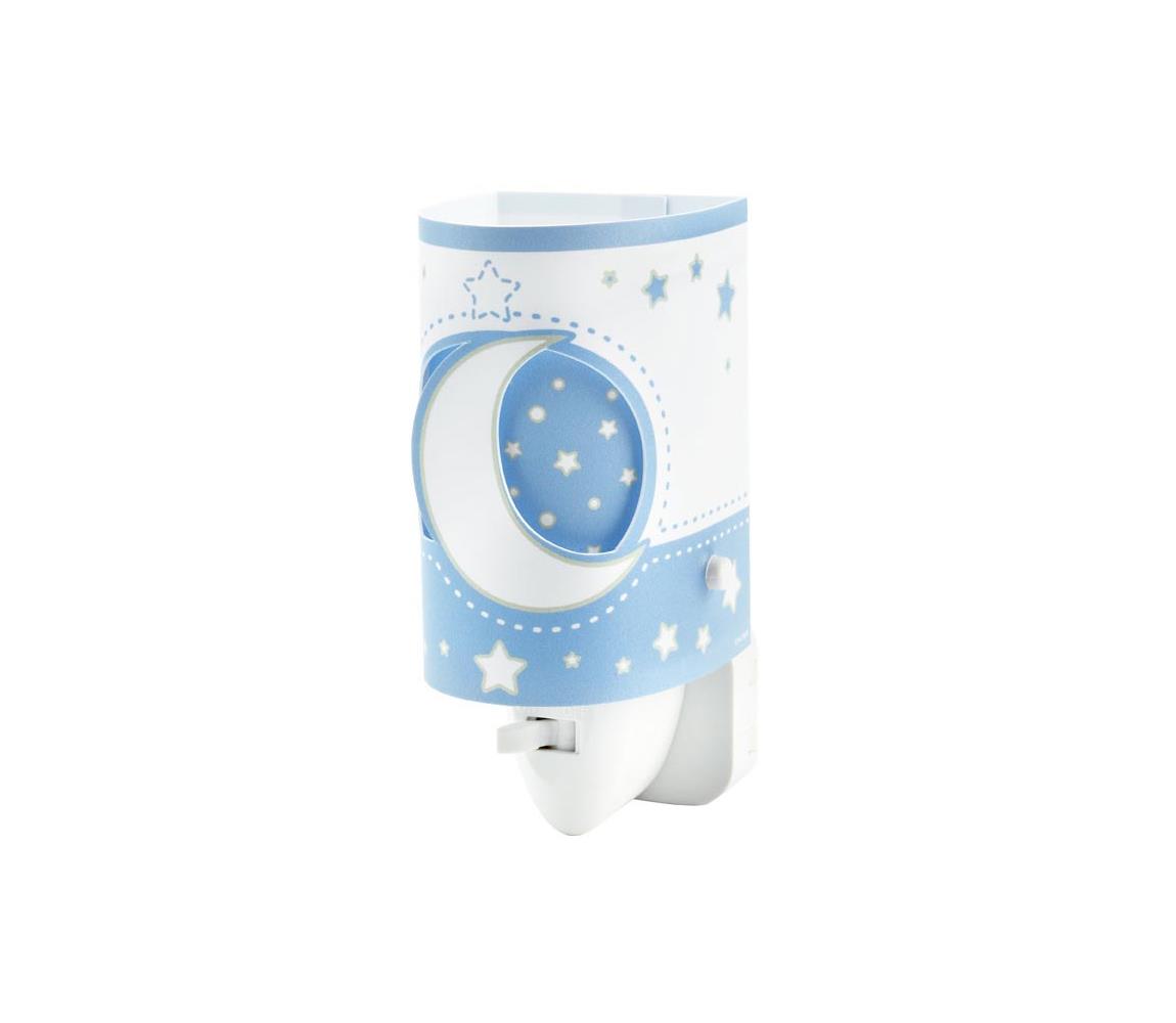 Klik Dalber 63235LT - LED Dětská lampička do zásuvky BLUE MOON LED/0,5W 28398