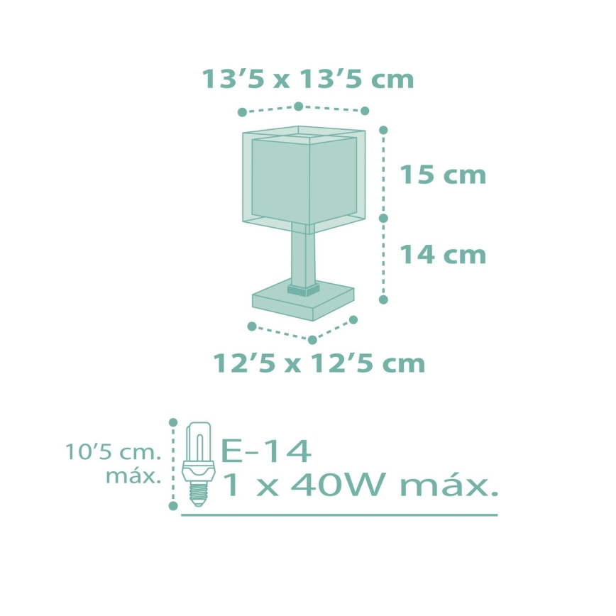 Dalber 63261H - Dětská lampička KOALA 1xE14/40W/230V