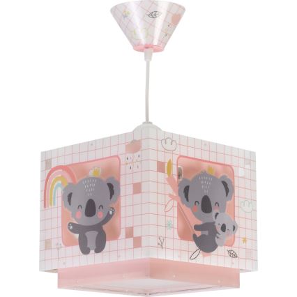 Dalber 63262S - Dětský lustr KOALA 1xE27/60W/230V
