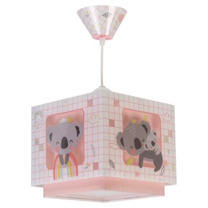 Dalber 63262S - Dětský lustr KOALA 1xE27/60W/230V
