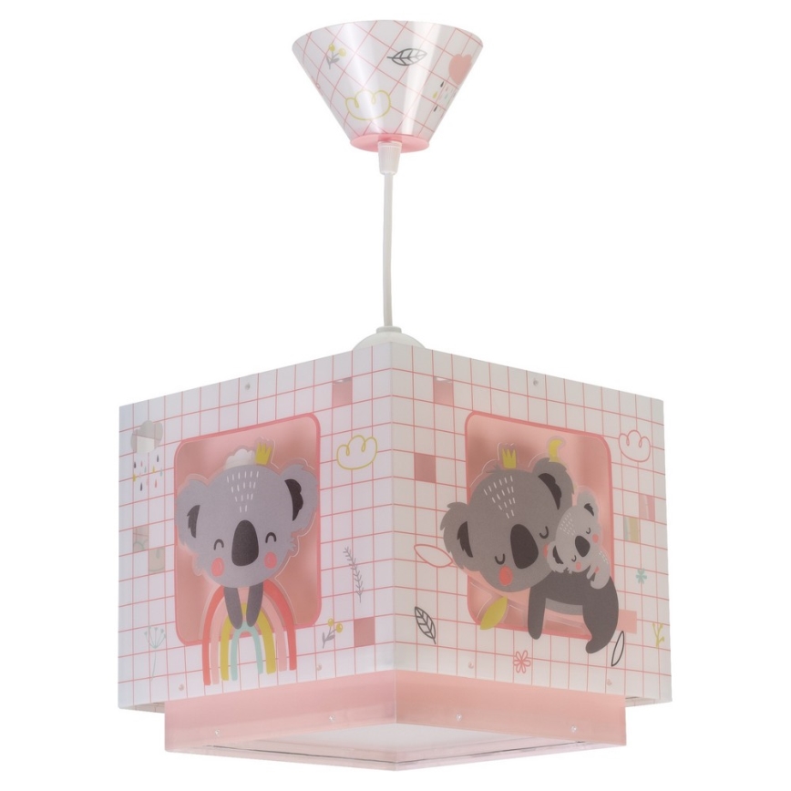 Dalber 63262S - Dětský lustr KOALA 1xE27/60W/230V
