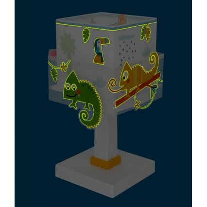 Dalber 63311N - LED Dětská lampička HAPPY JUNGLE 1xG4/4W/230V pestrobarevná