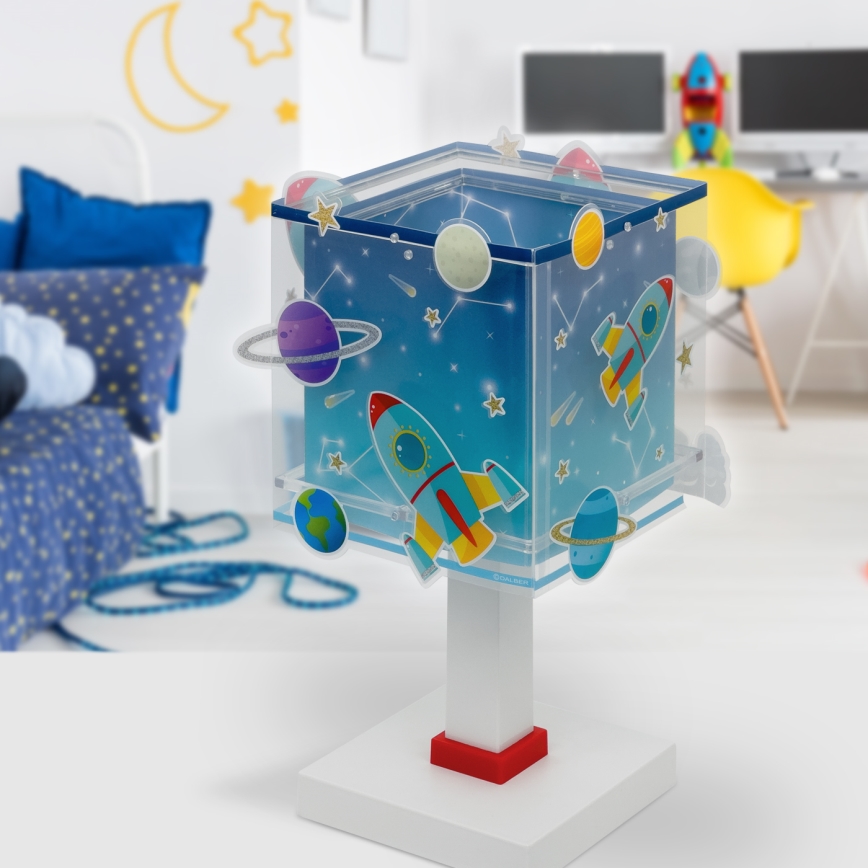 Dalber 63351N - LED Dětská lampička ROCKET 1xG4/4W/230V pestrobarevná