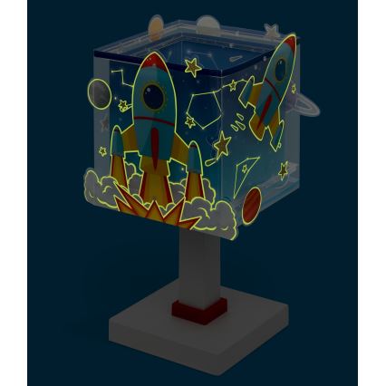 Dalber 63351N - LED Dětská lampička ROCKET 1xG4/4W/230V pestrobarevná