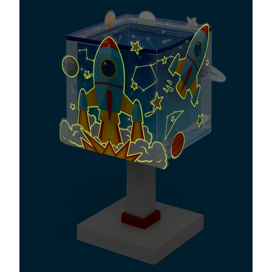 Dalber 63351N - LED Dětská lampička ROCKET 1xG4/4W/230V pestrobarevná