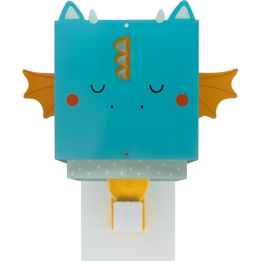 Dalber 64389 - Dětské nástěnné svítidlo LITTLE DRAGON 1xE27/15W/230V