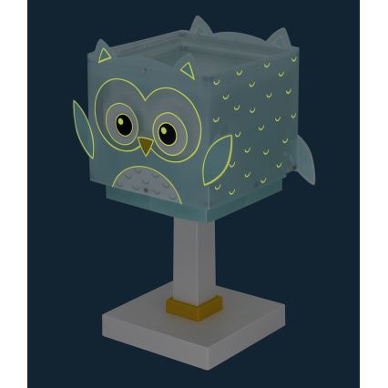 Dalber 64391 - Dětská lampička LITTLE OWL 1xE14/8W/230V