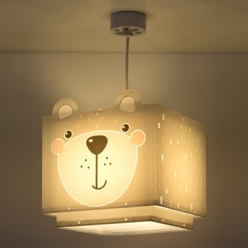 Dalber 64572 - Dětský lustr LITTLE TEDDY 1xE27/15W/230V