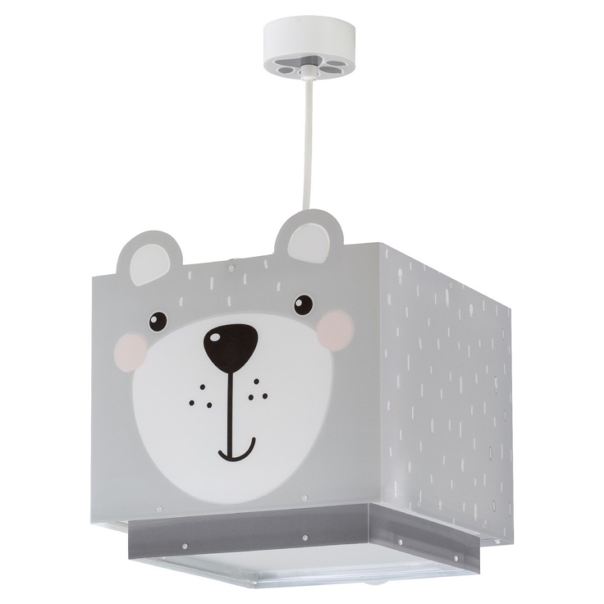 Dalber 64572 - Dětský lustr LITTLE TEDDY 1xE27/15W/230V