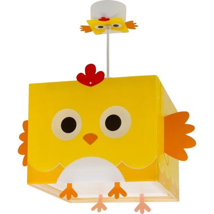 Dalber 64642 - Dětský lustr LITTLE CHICKEN 1xE27/15W/230V