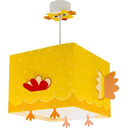 Dalber 64642 - Dětský lustr LITTLE CHICKEN 1xE27/15W/230V