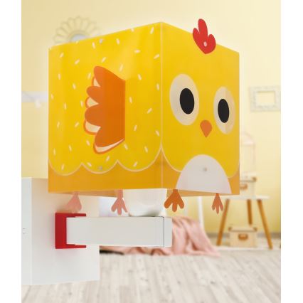 Dalber 64649 - Dětské nástěnné svítidlo LITTLE CHICKEN 1xE27/15W/230V