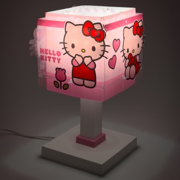 Dalber 73261 - LED Dětská lampička HELLO KITTY 1xG4/4W/230V růžová