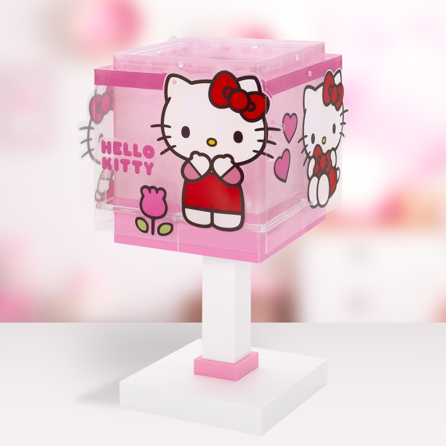 Dalber 73261 - LED Dětská lampička HELLO KITTY 1xG4/4W/230V růžová