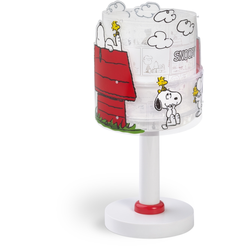 Dalber 76301 - LED Dětská lampička SNOOPY 1xG4/4W/230V bílá/červená