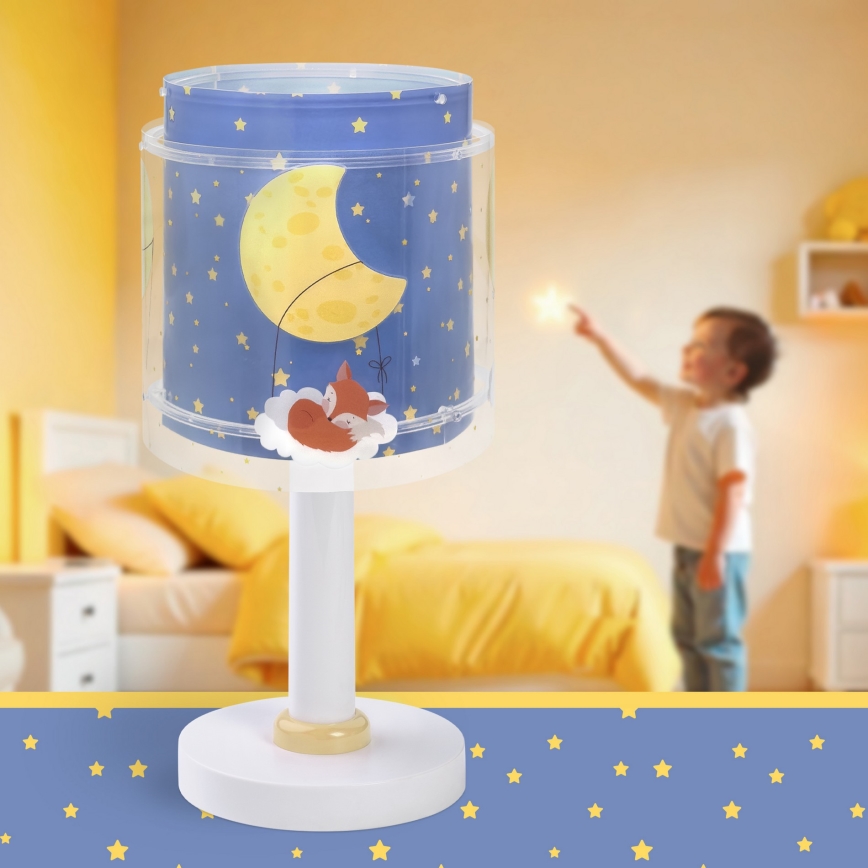 Dalber 76631 - LED Dětská lampička MOON DREAMS 1xG4/4W/230V modrá