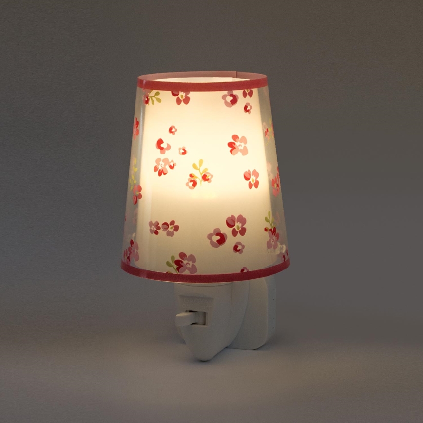 Dalber 81175S - LED Lampička do zásuvky DREAM FLOWERS 1xE14/0,3W/230V