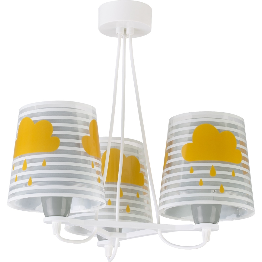 Dalber 81197E - Dětský lustr LIGHT FEELING 3xE27/60W/230V