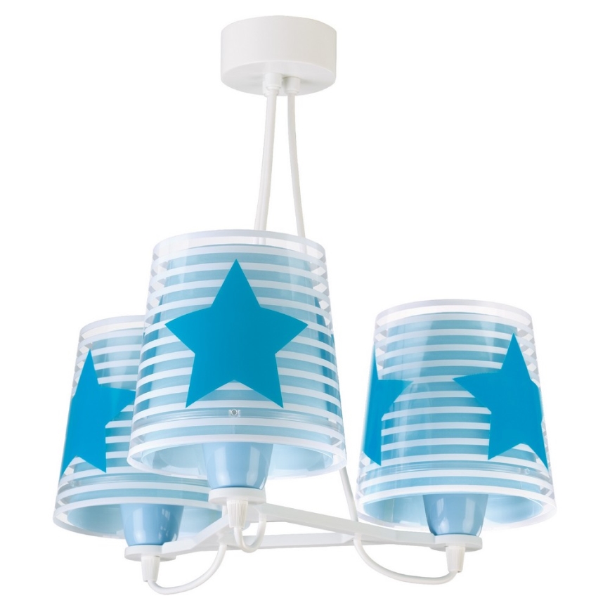 Dalber 81197T - Dětský lustr LIGHT FEELING 3xE27/60W/230V