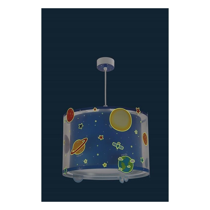 Dalber D-41342 - Dětský lustr PLANETS 1xE27/60W/230V