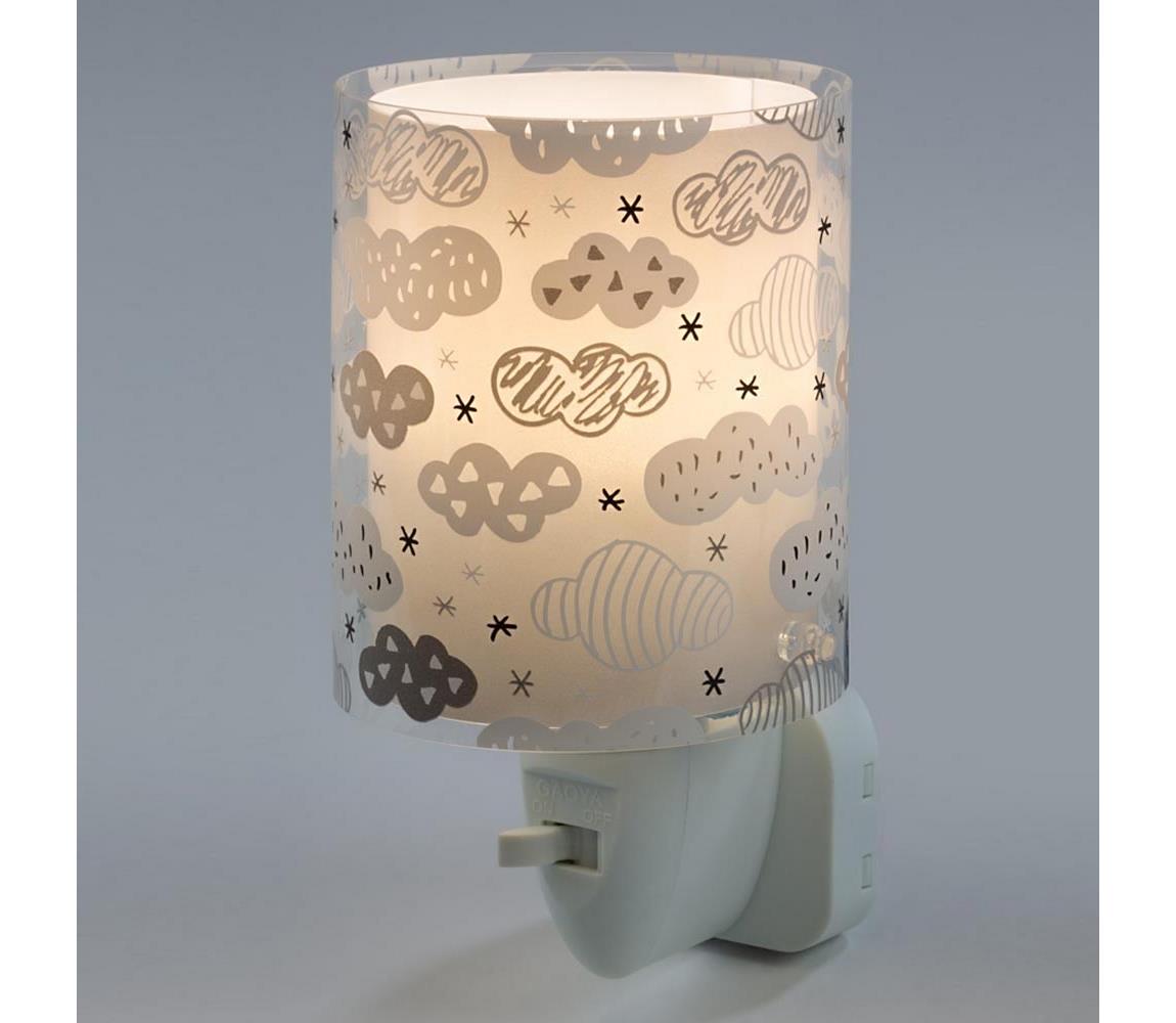 Dalber Dalber D-41415E - LED lampička do zásuvky CLOUDS 1xE14/0,3W/230V PI223