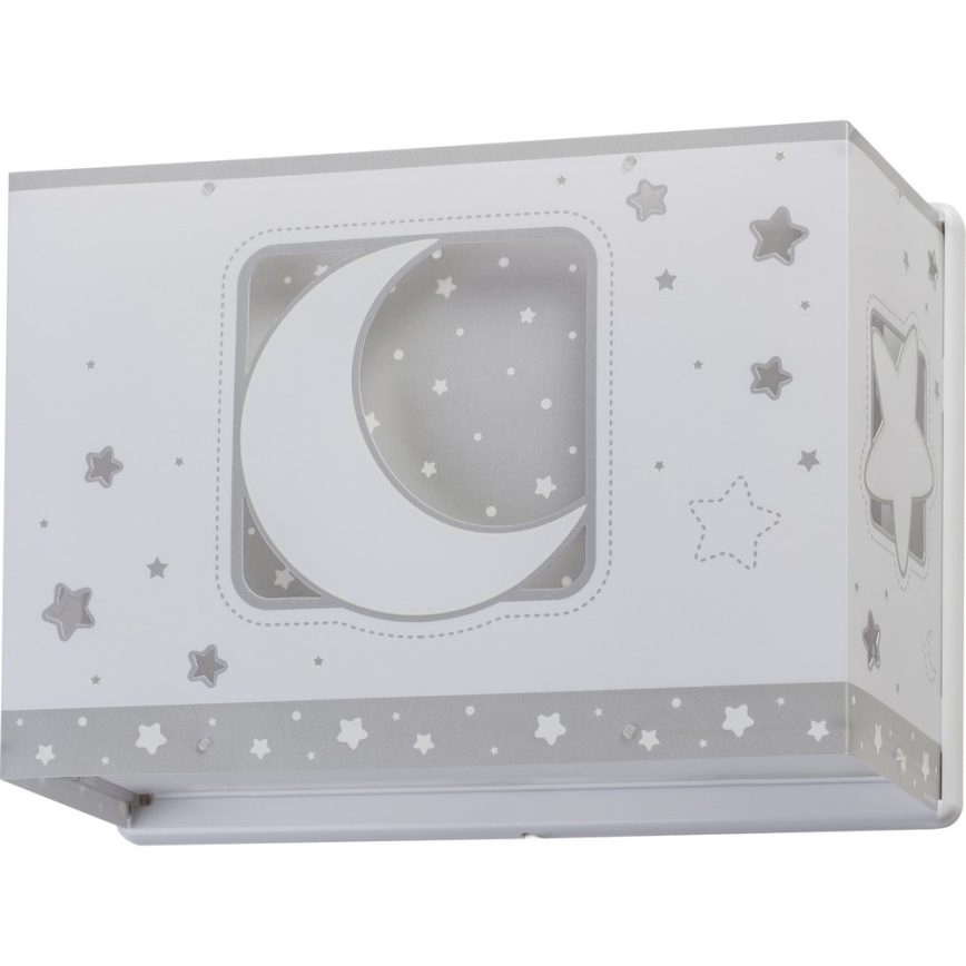 Dalber D-63238E - Dětské nástěnné svítidlo MOONLIGHT 1xE27/60W/230V