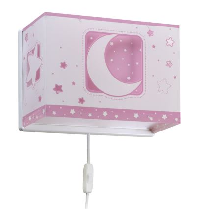 Dalber D-63238S - Dětské nástěnné svítidlo MOONLIGHT 1xE27/60W/230V