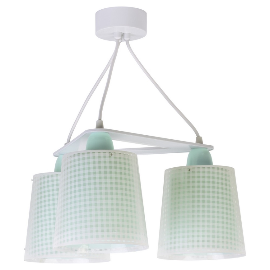 Dalber D-80224H - Dětský lustr VICHY 3xE27/60W/230V