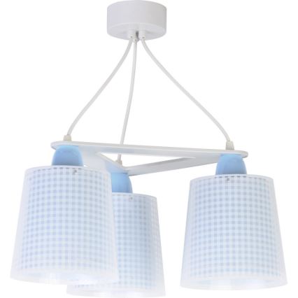 Dalber D-80224T - Dětský lustr VICHY 3xE27/60W/230V
