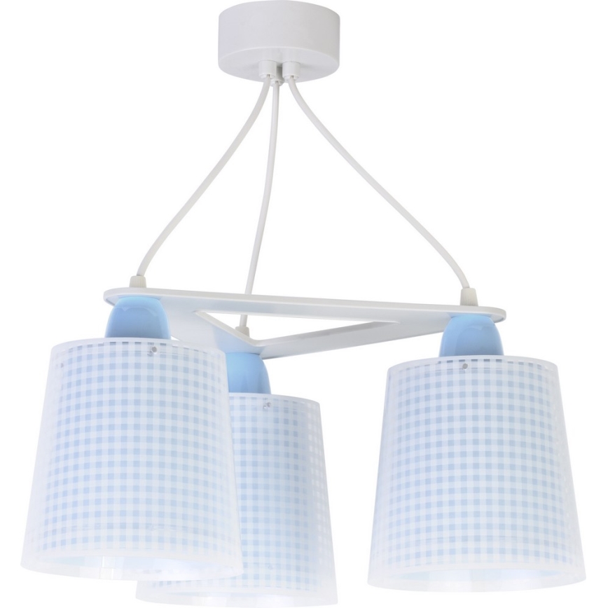Dalber D-80224T - Dětský lustr VICHY 3xE27/60W/230V
