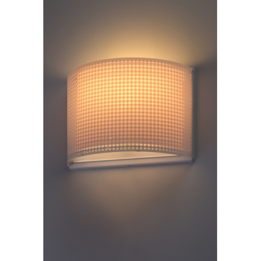 Dalber D-80228S - Dětské nástěnné svítidlo VICHY 1xE27/60W/230V