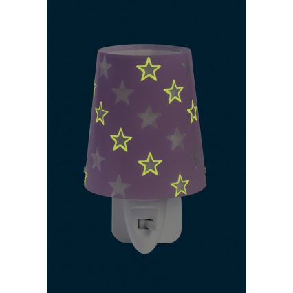 Dalber D-81215L - LED Dětské noční světlo STARS 1xLED/0,3W/230V